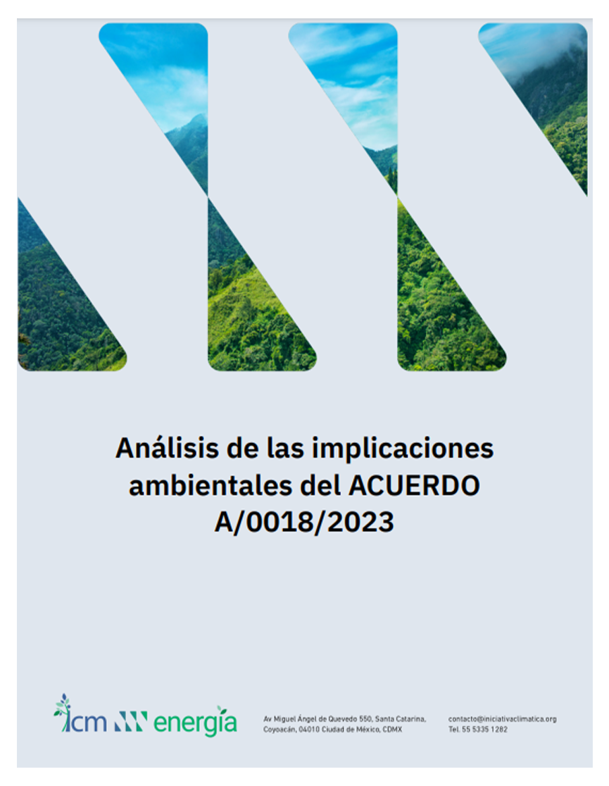 Análisis de las implicaciones ambientales del ACUERDO A/0018/2023