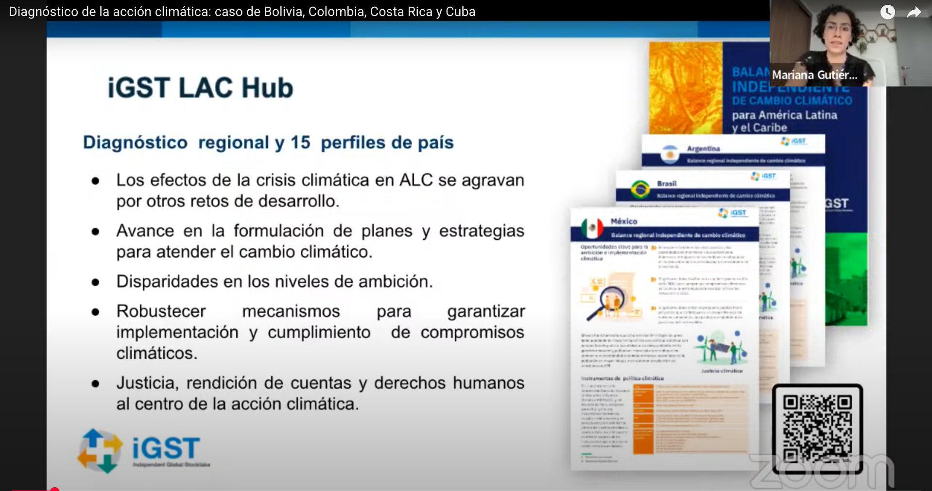 Diagnóstico de la acción climática: caso de Bolivia, Colombia, Costa Rica y Cuba